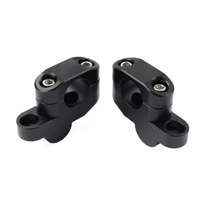 25mm Offset Handlebar Clamp Mount for Honda, Suzuki, Yamaha, Kawasaki