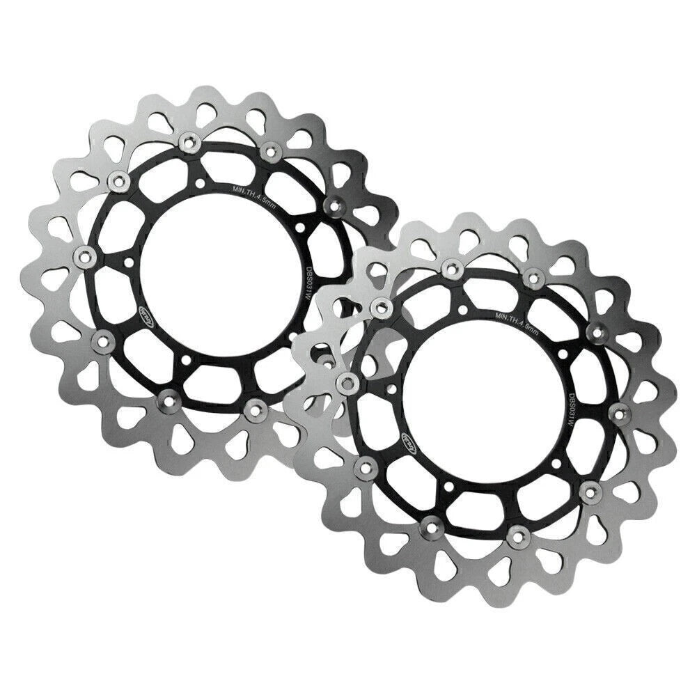 320mm Brake Disc Rotors Set for Yamaha YZF R1 (2004-2006)