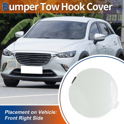 Tow Hook Cover for Mazda CX-3 (2016-2021) - Crystal White Pearl