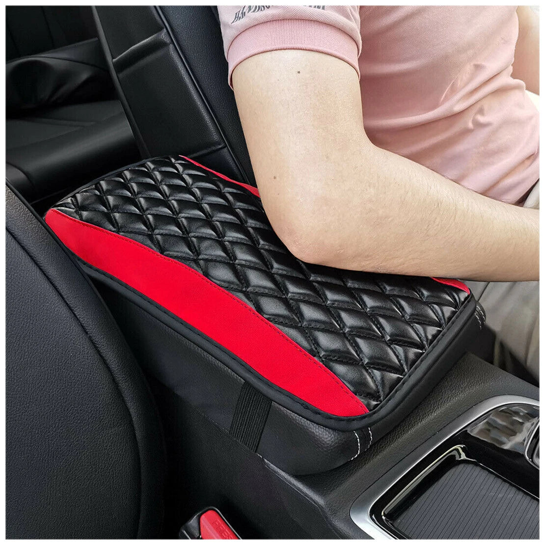 Armrest Pad Cover for Center Console Box Cushion Mat Protector for Car Accessories