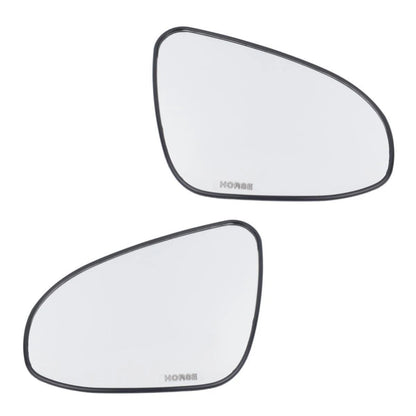 Side Mirror Glass Lens Pair Fits Toyota Corolla Altis Camry 4D Sedan 2014-18 D05