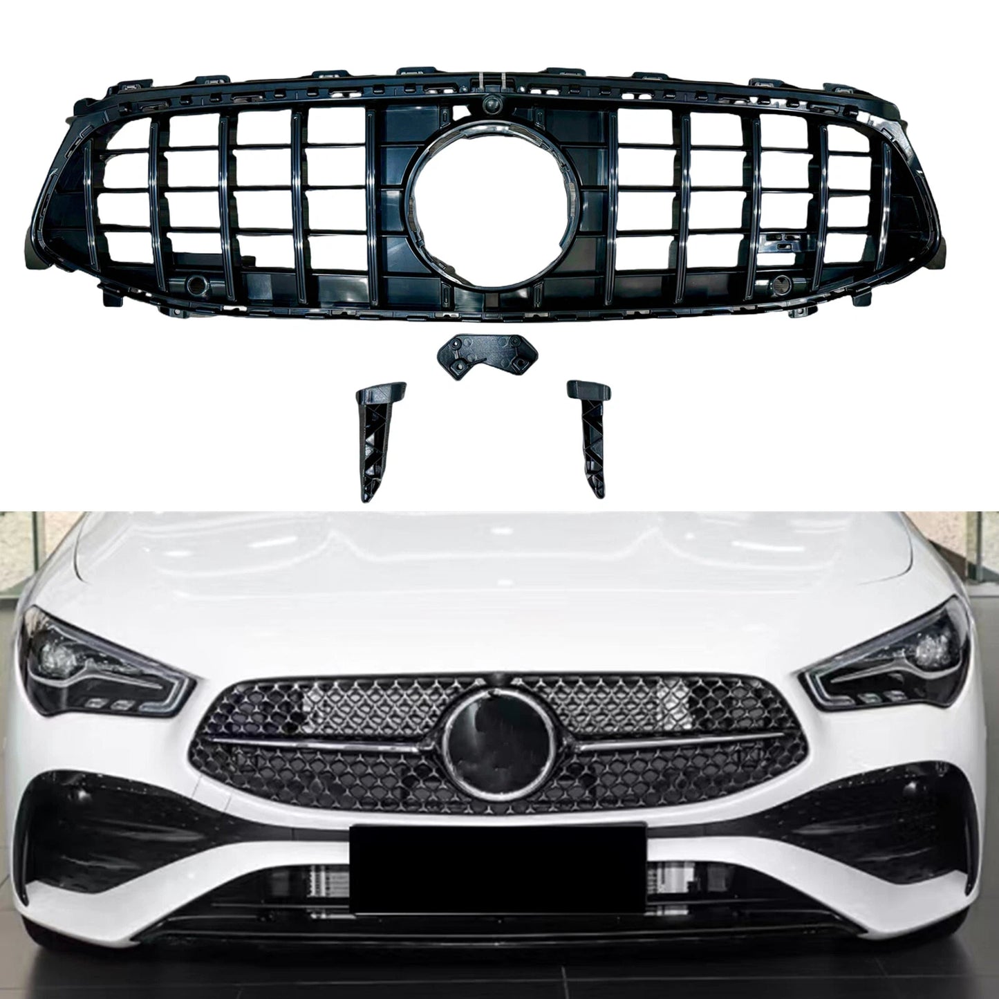 Front Bumper Grille for Mercedes Benz CLA Class (2024-2025)