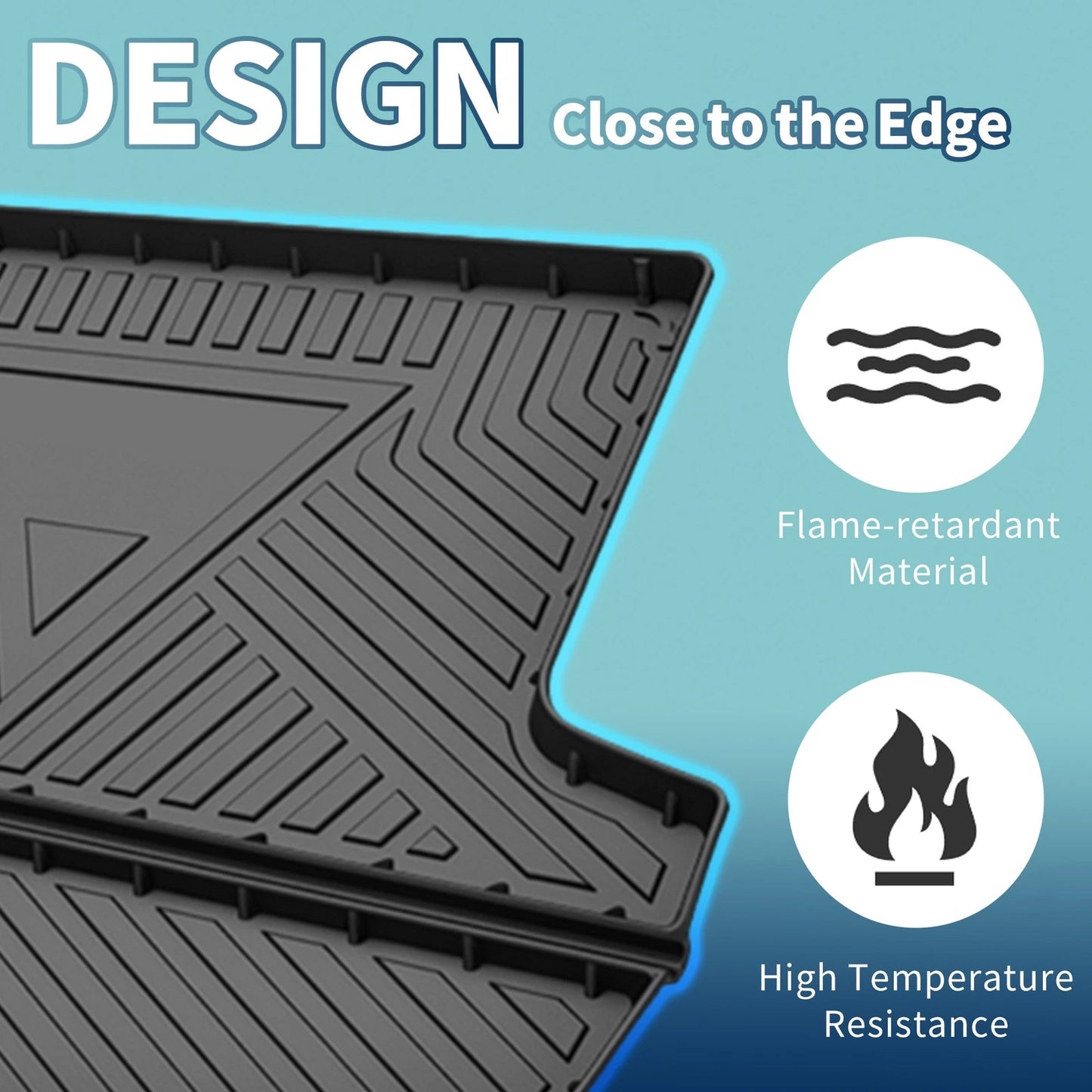 Cargo Liner Rear Trunk Mat for Mitsubishi Outlander (2016-2020) 1 Pc