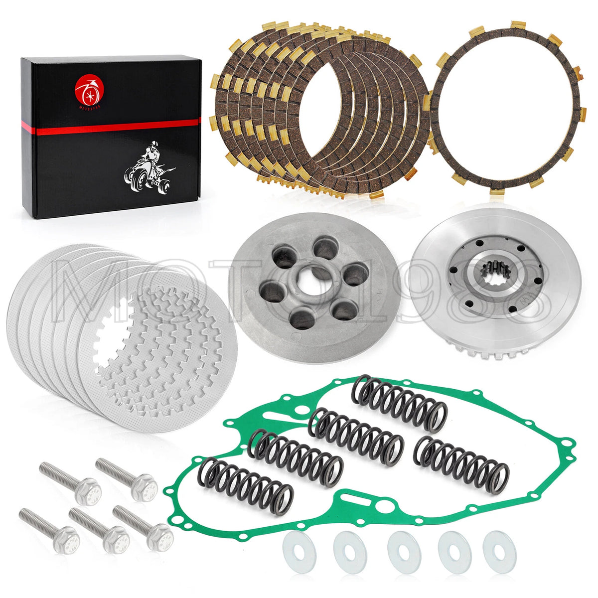 Clutch Kit Inner Hub Pressure Plate Gasket for Yamaha Raptor 700 (2006–2023)
