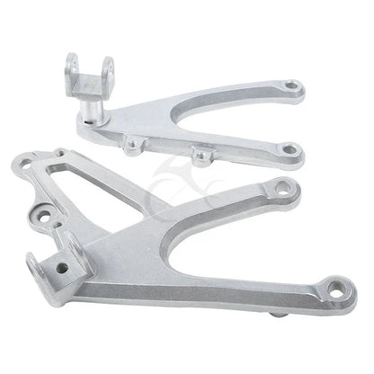 Front Rider Footrests Footpeg Bracket Set for YAMAHA YZF R1 (2007-2008)