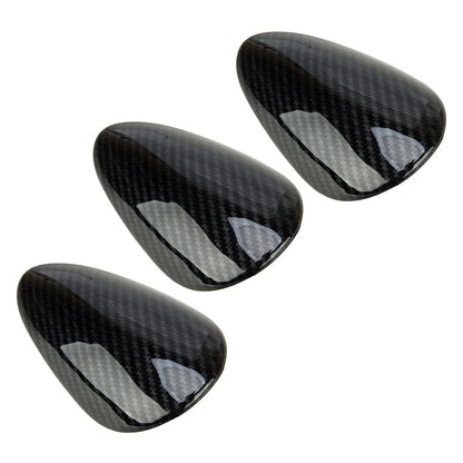 3 x Carbon Fiber Interior Gauge Pad Cover Trim for Nissan 370Z (2009-2020)