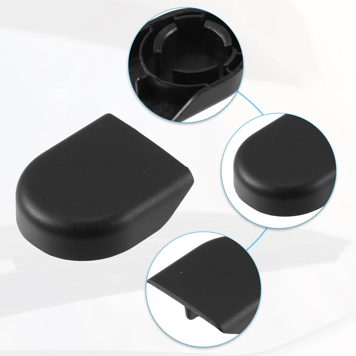 Car Rear Windshield Wiper Arm Nut Cover Caps for Toyota RAV4 (2013-2023)