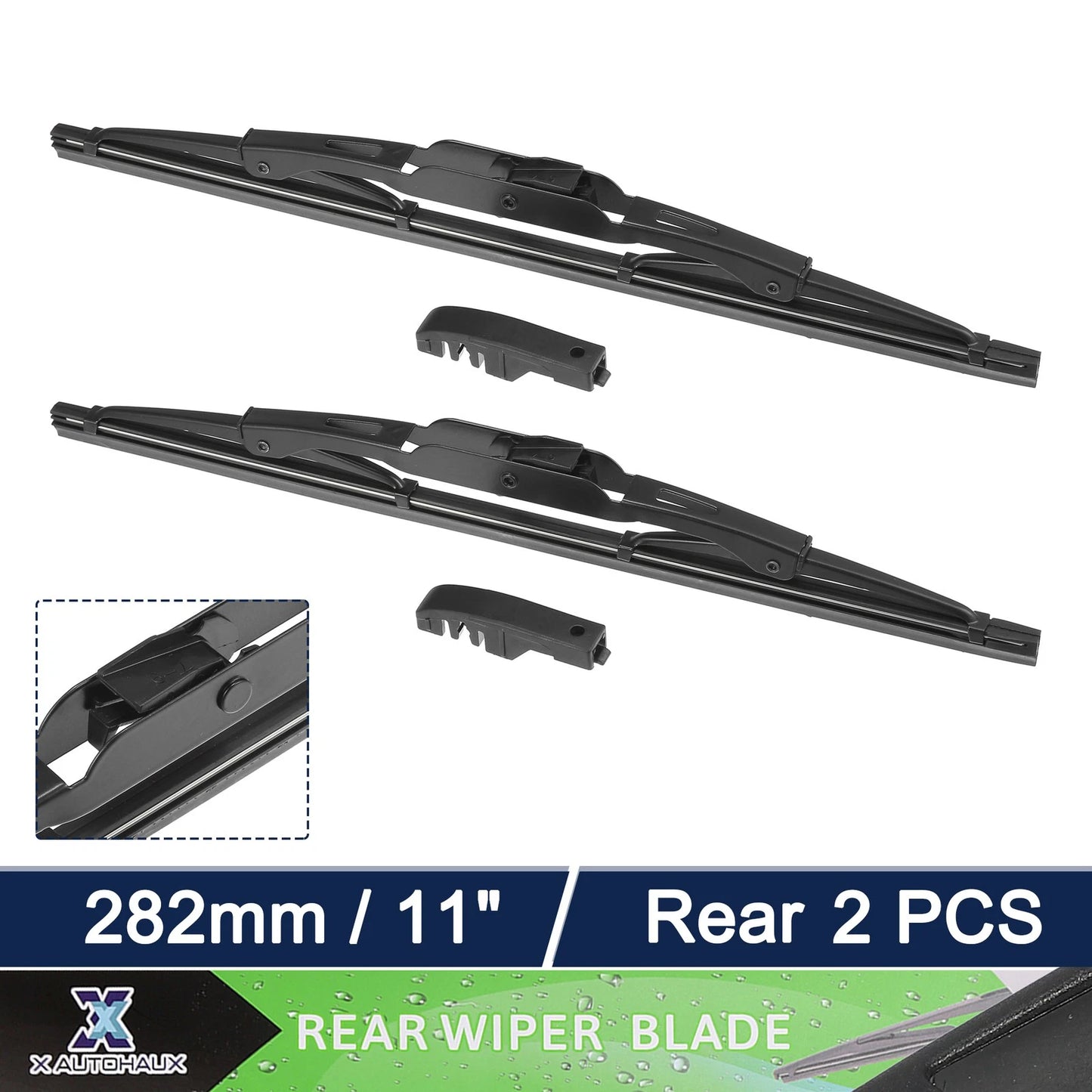 Rear Windshield Wiper Blades for Jeep Compass (2007-2015)