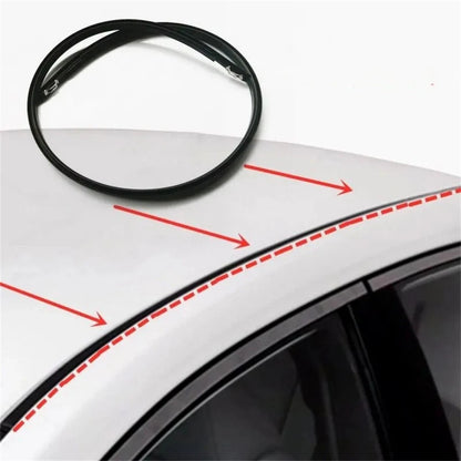Black Rubber Roof Molding Trim Left Side for Honda Fit Jazz (2007-2008)
