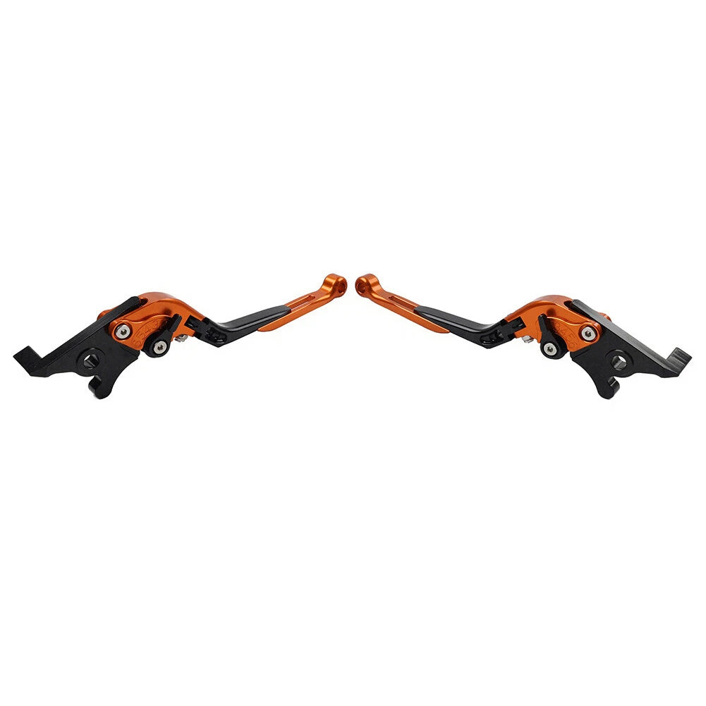 CNC Orange Extendable Brake Clutch Levers for Yamaha TMAX 500 530 560