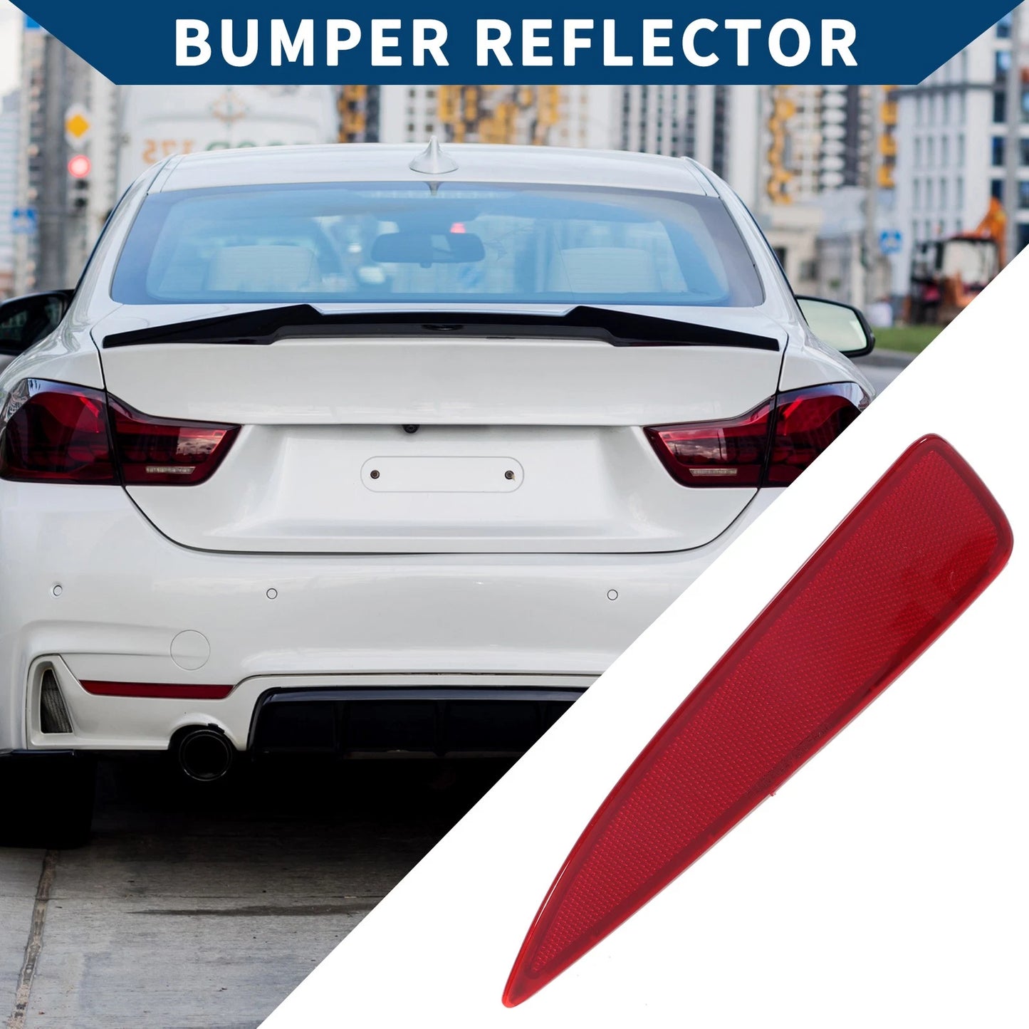 Rear Right Bumper Reflector for Toyota Yaris (2012–2014)