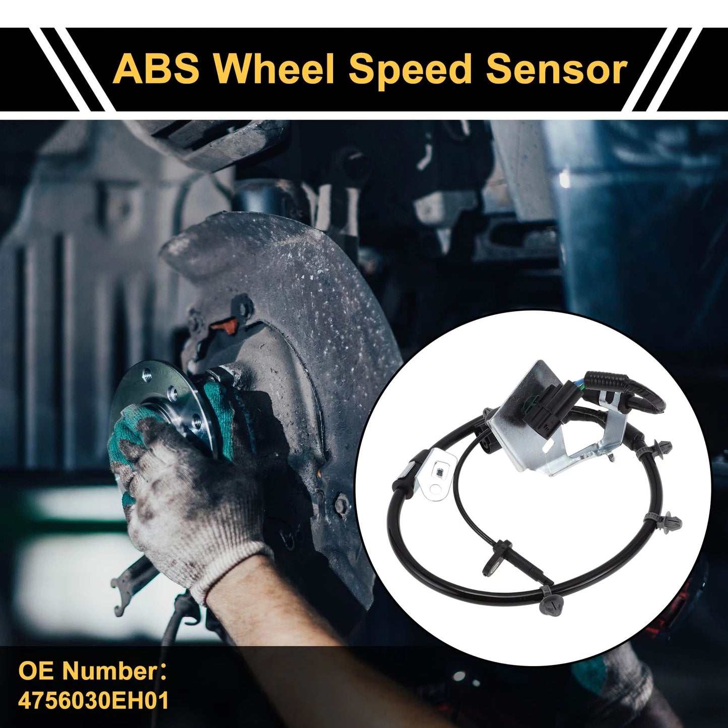ABS Wheel Speed Sensor for Honda Accord (2023-2025) 1 x Left Rear