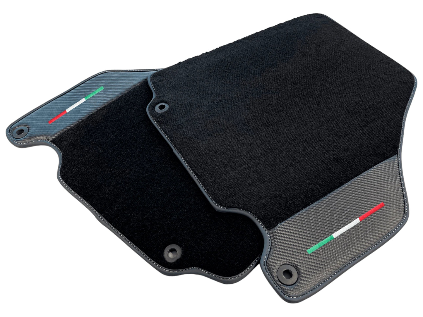 AutoWin Floor Mats for Ferrari 360 Modena 1999-2005 with Carbon Fiber