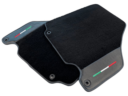 AutoWin Floor Mats for Ferrari 360 Modena 1999-2005 with Carbon Fiber
