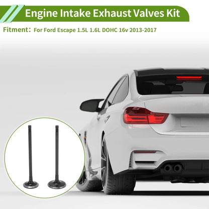 Engine Intake Exhaust Valves for Ford Escape 1.5L 1.6L (2013-2019)