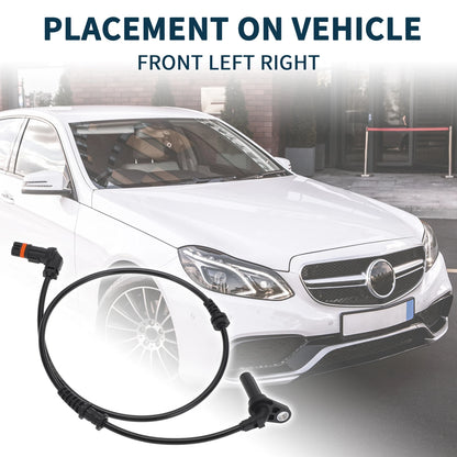 2 x Front Left Right ABS Wheel Speed Sensors for Mercedes-Benz (2012-2018)