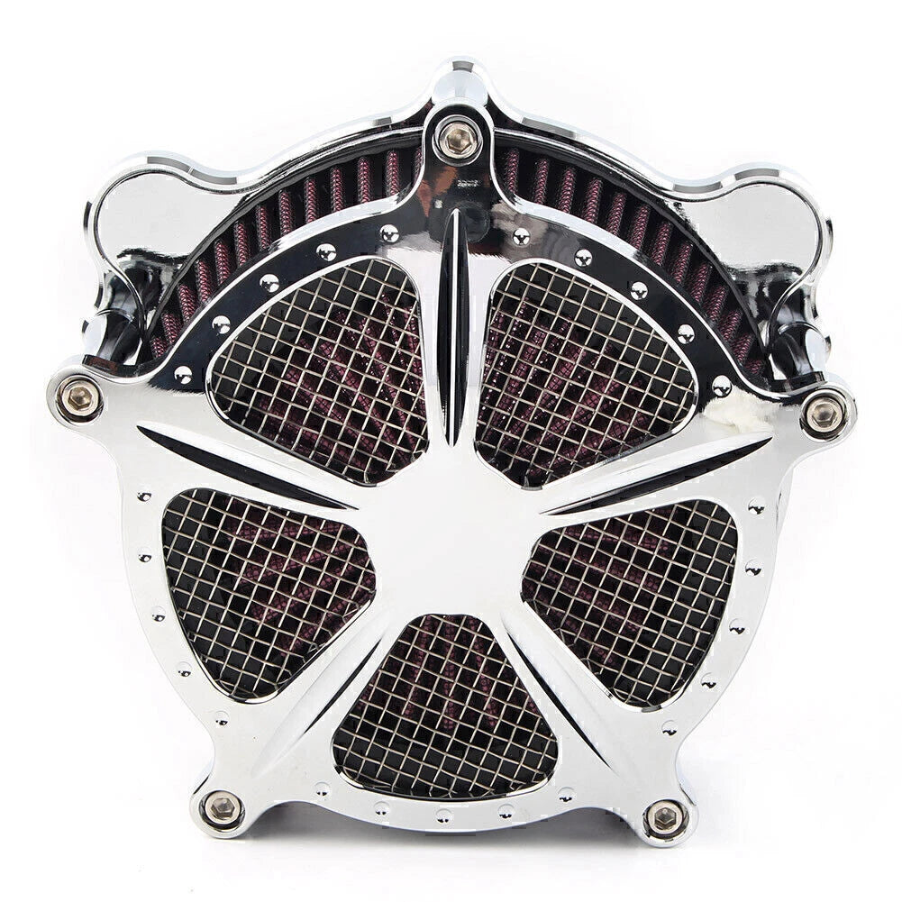 Air Cleaner Intake Filter for Harley Softail Dyna Fatboy Touring Glide (2000-2023)