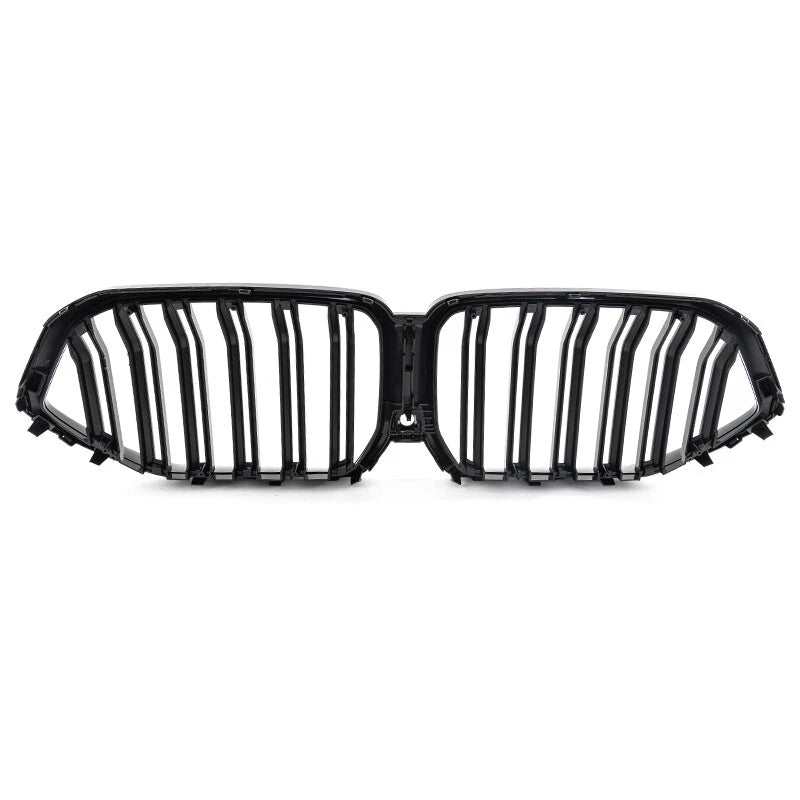 Gloss Black Dual Slat Front Kidney Grille for BMW X6 G06 X6M F96 (2020-2023)