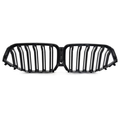 Gloss Black Dual Slat Front Kidney Grille for BMW X6 G06 X6M F96 (2020-2023)