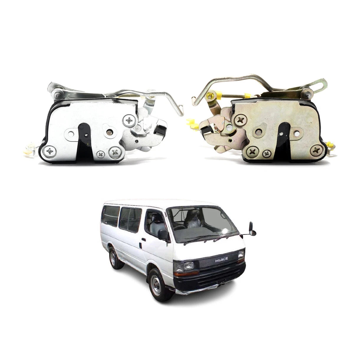 Front Door Lock Latch for Toyota Hiace Commuter LH125 LH129 RZH102 RZH104 RZH109