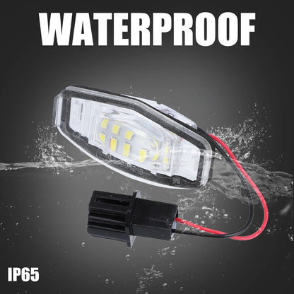LED License Plate Light Lamp Assembly for Honda Accord Acura
