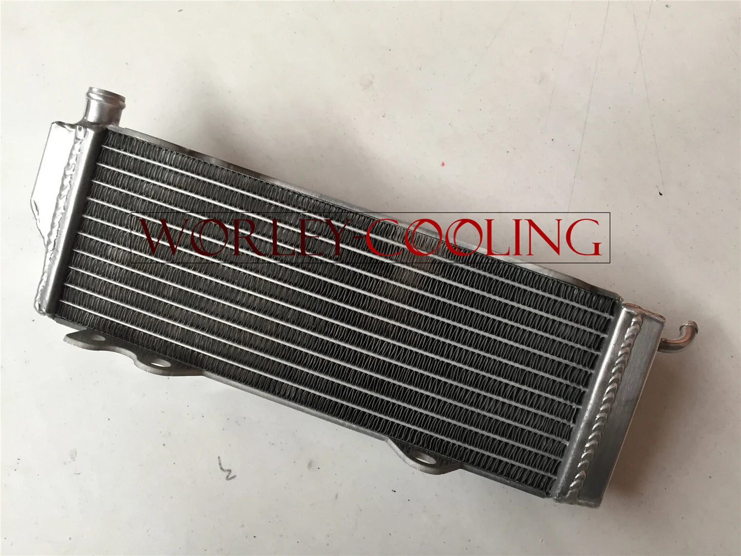 Aluminum Radiator & RED Hose for Honda CR500 CR500R (1989)