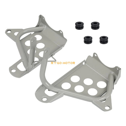 2x Heel Guards Footrest Left/Right for Yamaha Blaster 200 YFS200 (1990–2006)