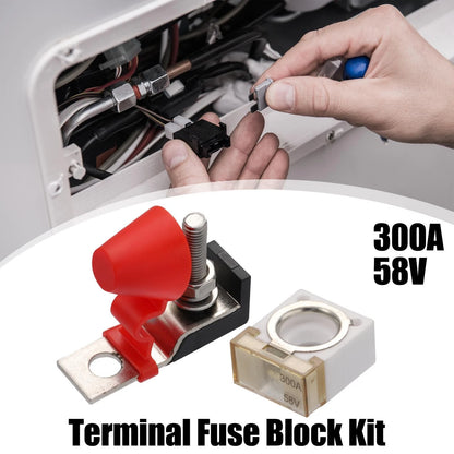 Set 300A Terminal Fuse Block for Car Marine Boat
