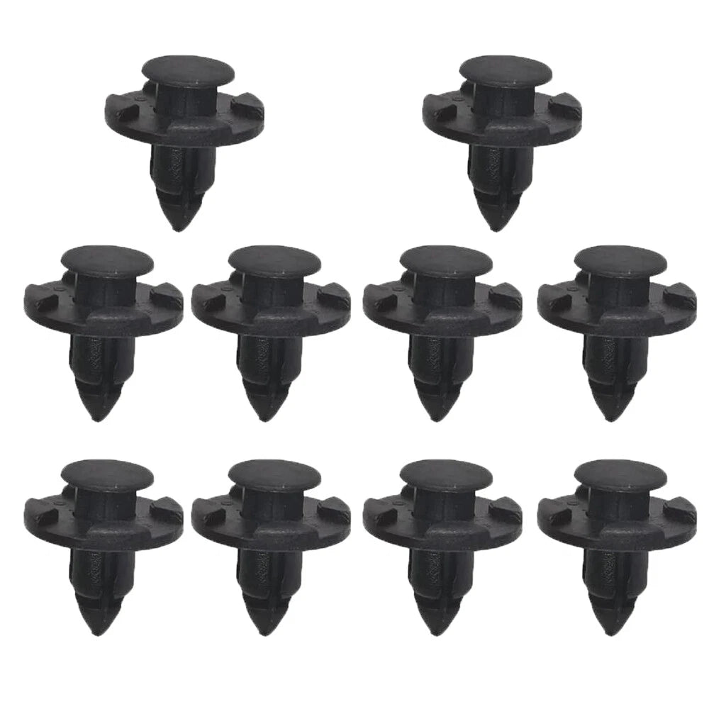 10 x Car Hole Fender Plastic Retaining Clips for Nissan 240SX, 350Z, G35