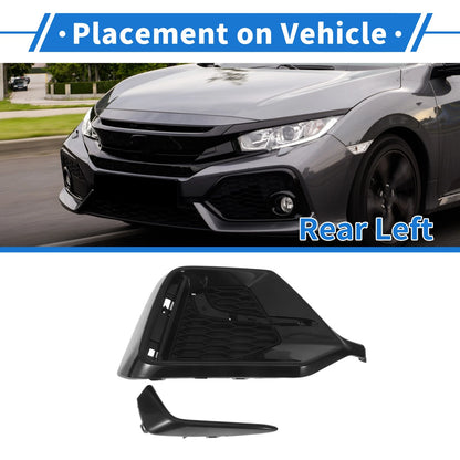 Rear Left Fog Light Grill for Honda Civic Hatchback (2020-2021)