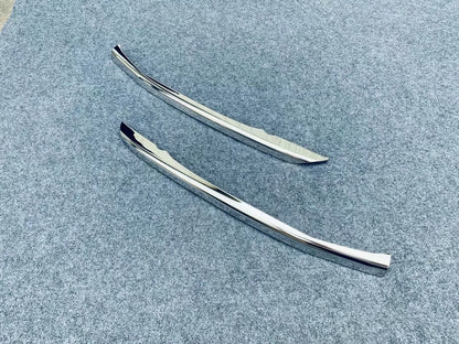 Steel Rear Corner Protector Cover Trim for Toyota Harrier Venza (2020-2024)