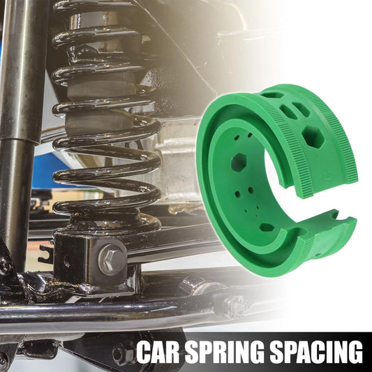 2 x Green Car Coil Spring Rubber Buffers for Ford & Chevy