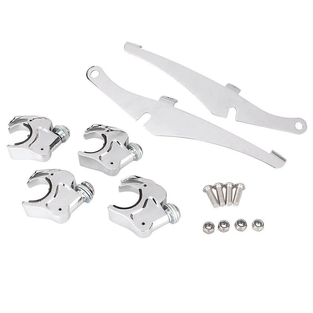 Windshield Bracket Mounting Kit for Sportster XL 883 1200 (1986-2011)
