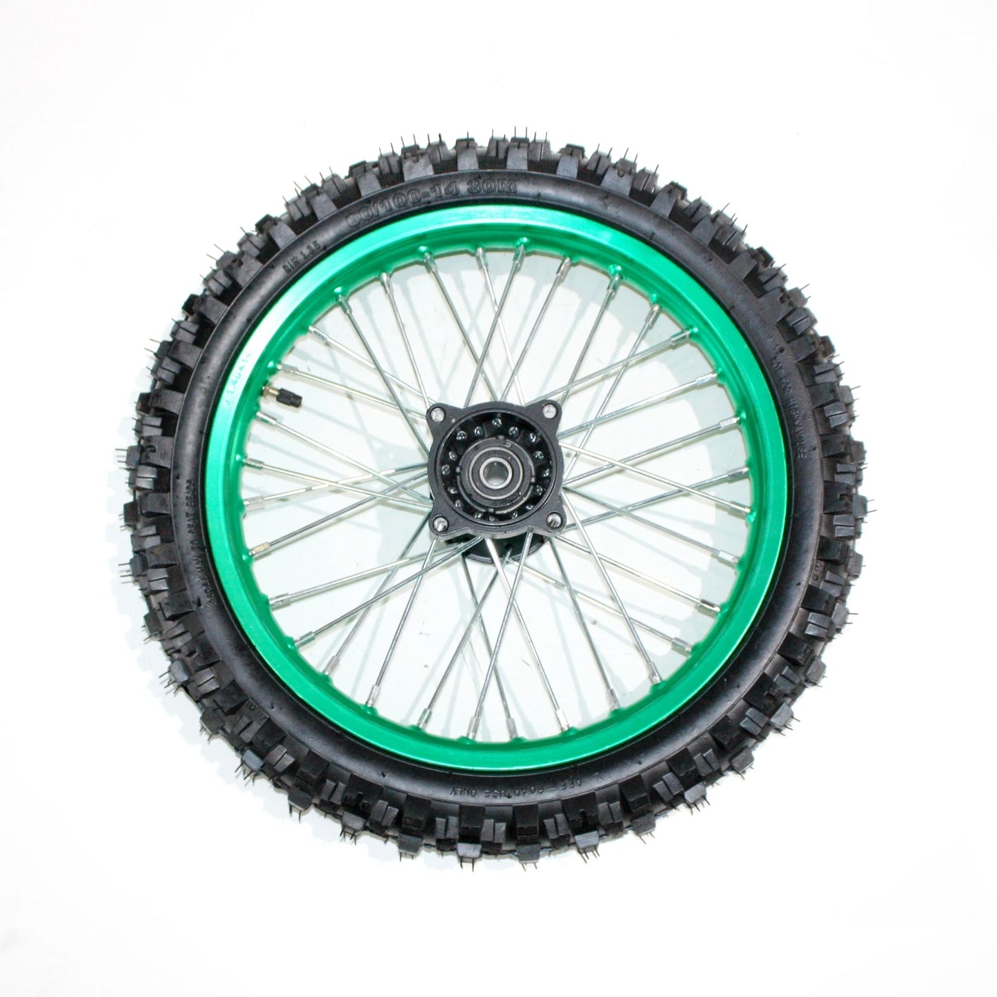15mm Axle 14" Front Wheel Rim Tire for PIT PRO Dirt Bike (60-100)