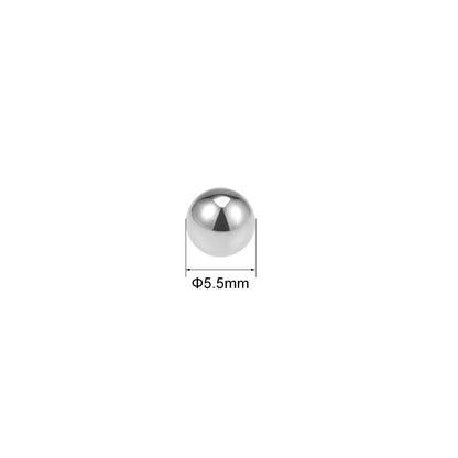 Precision Balls / 5.5mm / Solid Chrome Steel G10 for Bearing Keychain Wheel