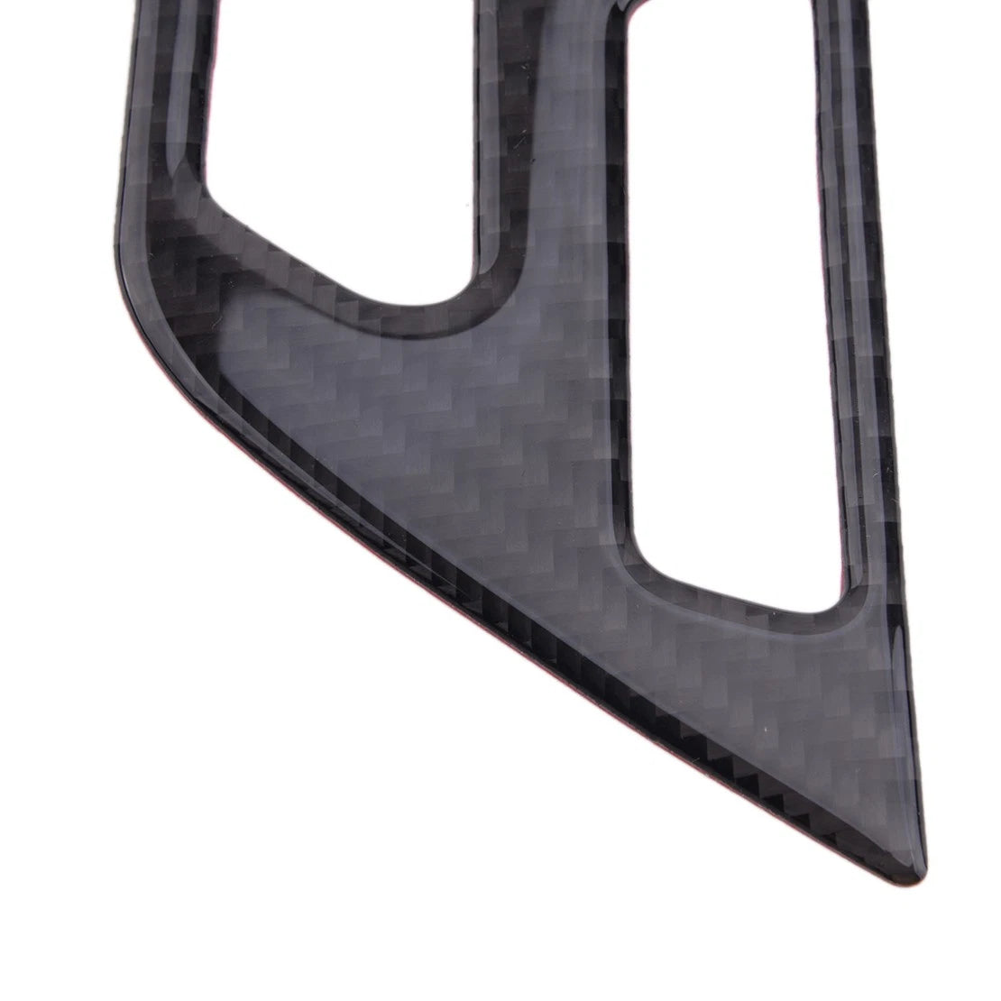 2 x Carbon Fiber Interior Door Seat Control Panel Trim for Benz W204 (2007-2013)