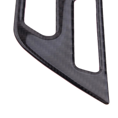 2 x Carbon Fiber Interior Door Seat Control Panel Trim for Benz W204 (2007-2013)