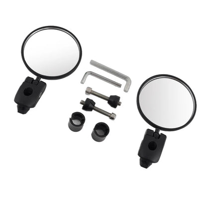 Bicycle Handlebar Rear View Mirror Set of 2 for MTB ()