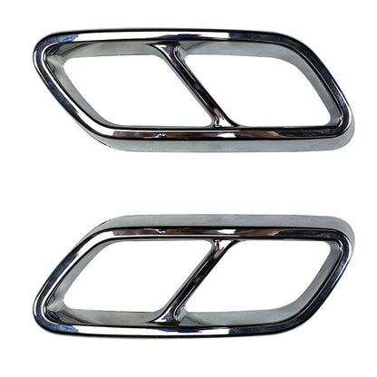 Chrome Exhaust Tip Trim Cover for Mercedes-Benz C-Class W206 (2022–2025)
