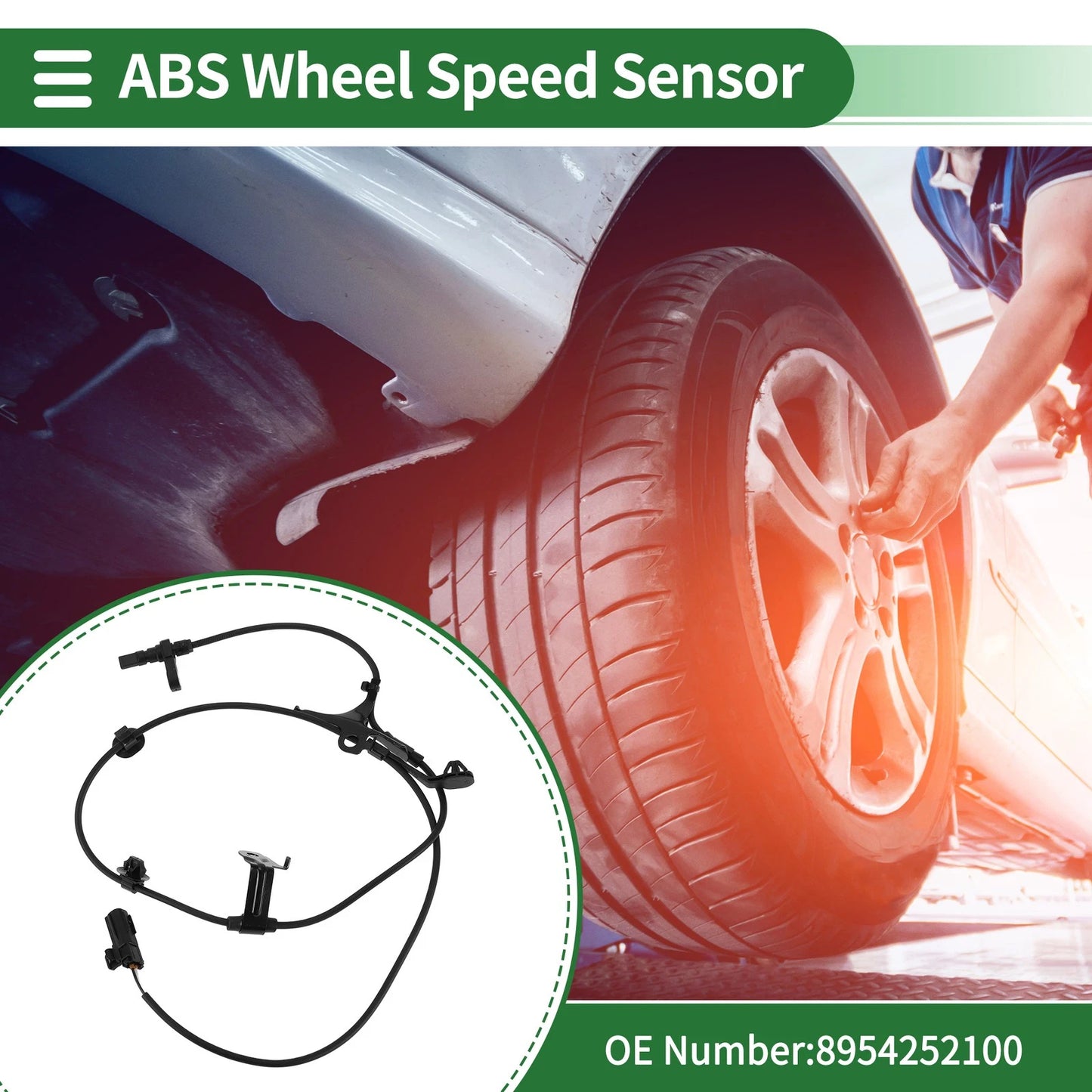 ABS Wheel Speed Sensor / Front Right for Toyota Prius C (2012–2019)