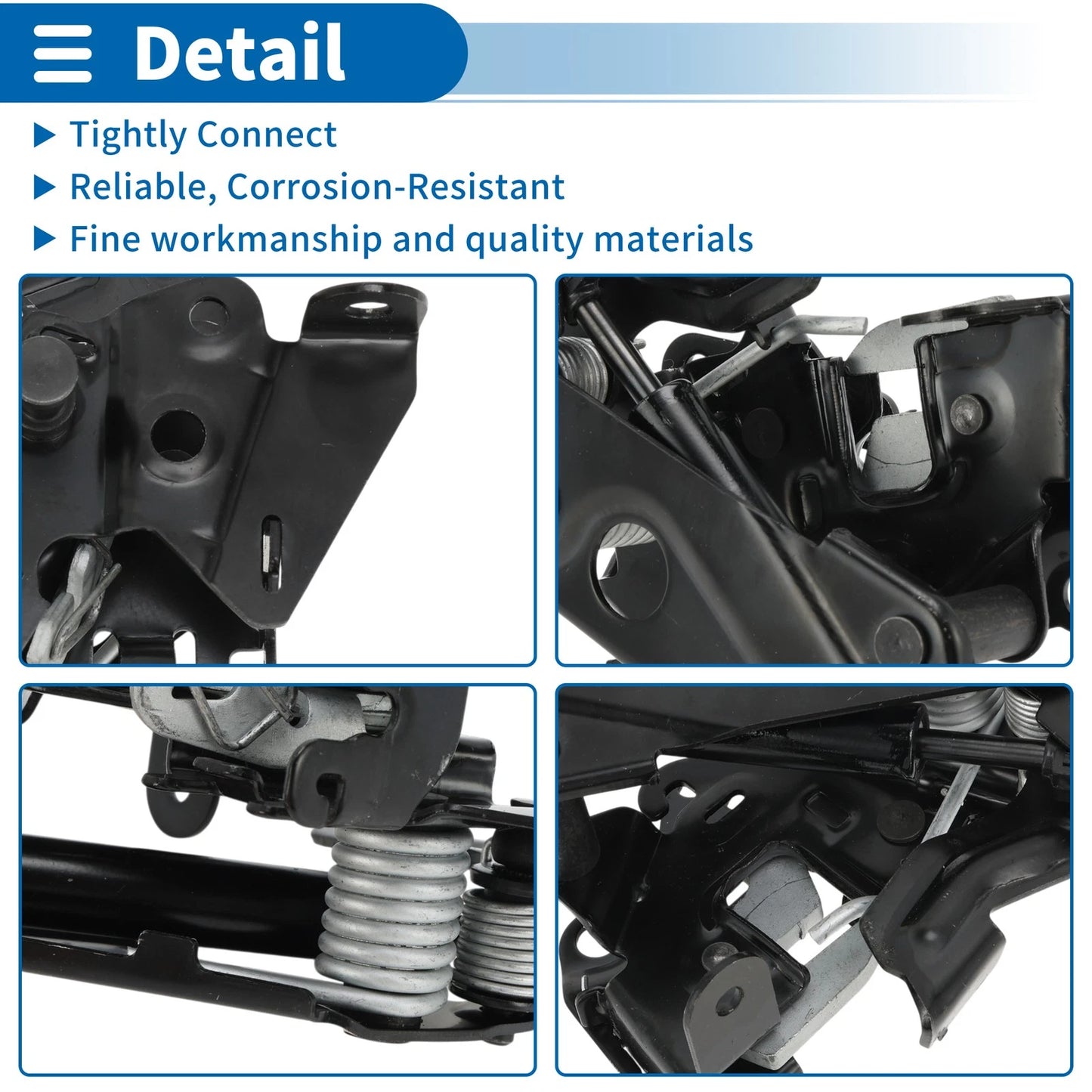 Hood Latch Assembly for BMW 528i (2000-2007)