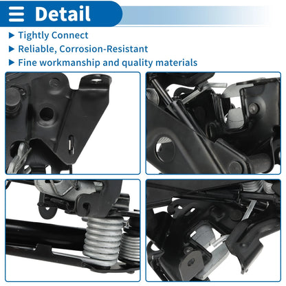 Hood Latch Assembly for BMW 528i (2000-2007)
