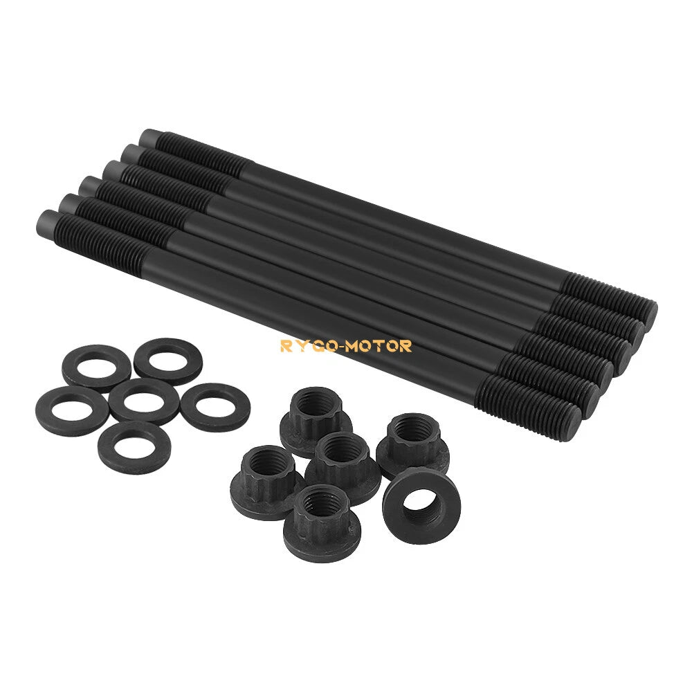 Heavy Duty Cylinder Head Studs Bolt Nut for Polaris 14-24 RZR 4 XP 1000 900 EPS
