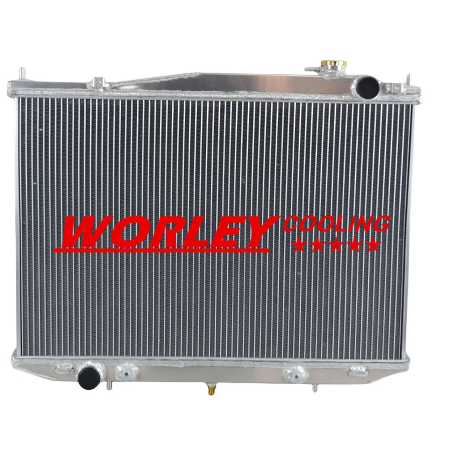 3-Row Aluminum Radiator for Nissan Navara D22 1997-2001 (1997-2001)