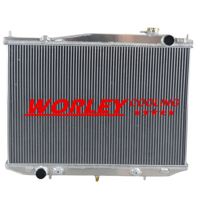 3-Row Aluminum Radiator for Nissan Navara D22 1997-2001 (1997-2001)
