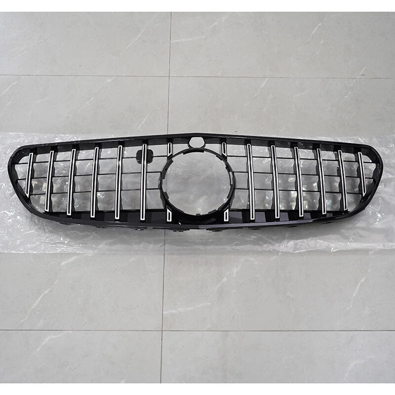 Chrome Front Grille for 2018-2021 Mercedes-Benz W217 C217 S63 Coupe Convertible