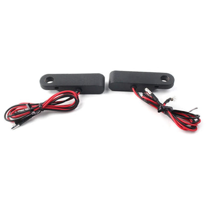 2 x Mini LED Turn Signal Amber Blinker Lights for Motorcycle (No Year Specified)