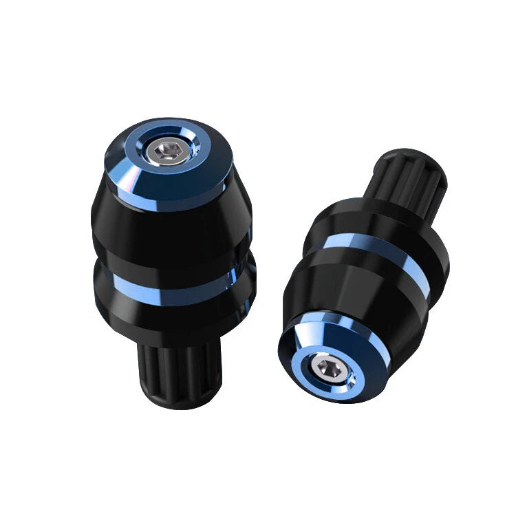 22mm 7/8" Motorcycle Handlebar Grips & Bar End Caps for Universal Models