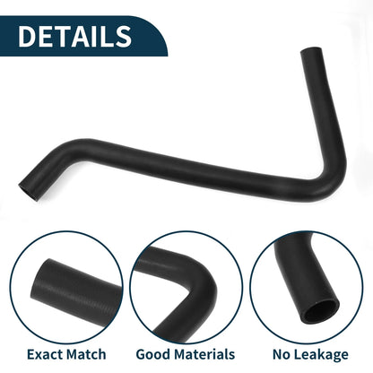 Radiator Hose Water Tank Drain Pipe for Ford Explorer (2011-2021) 1 x Rubber