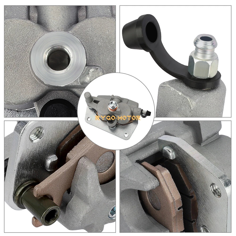Front Brake Calipers with Pads for Yamaha Raptor 700 YFM700 YFM700R (2006–2024)